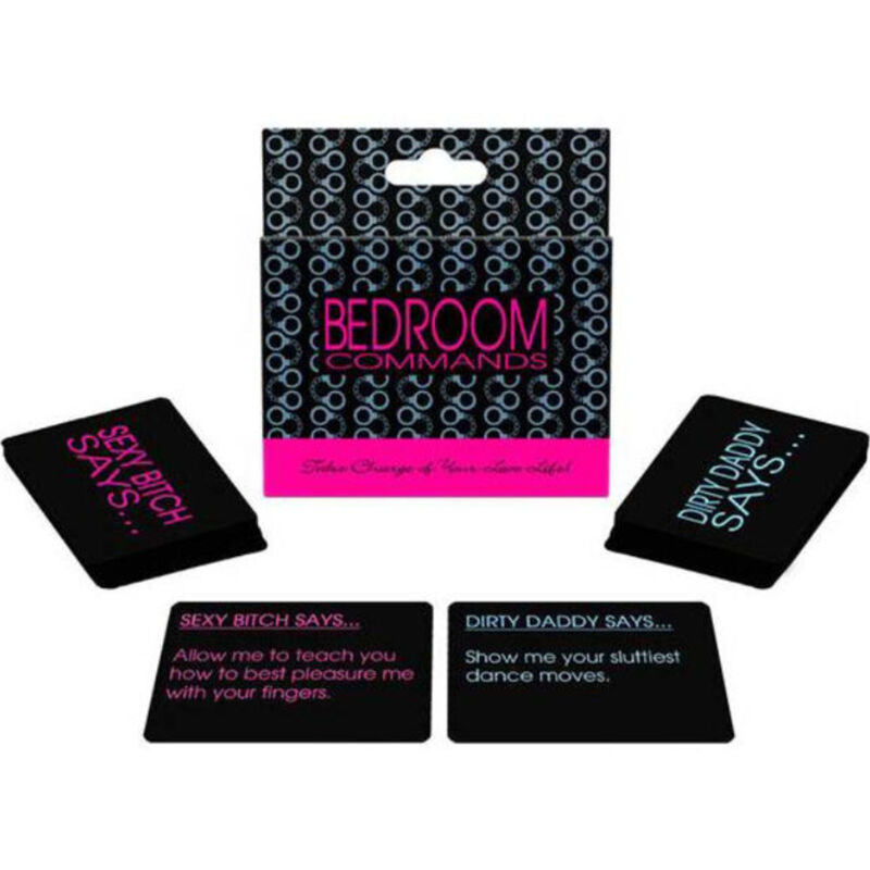 KHEPER GAMES - CARTE DA GIOCO BEDROOM COMMANDS /EN