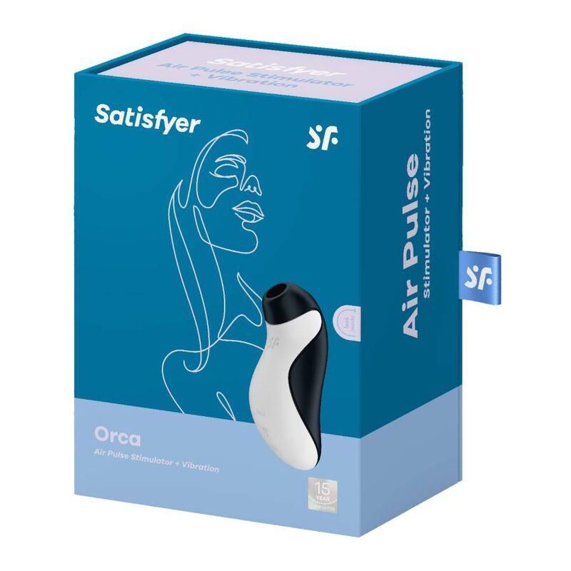 SATISFYER - ORCA VIBRATORE SUCCHIA CLITORIDE AIR PULSE