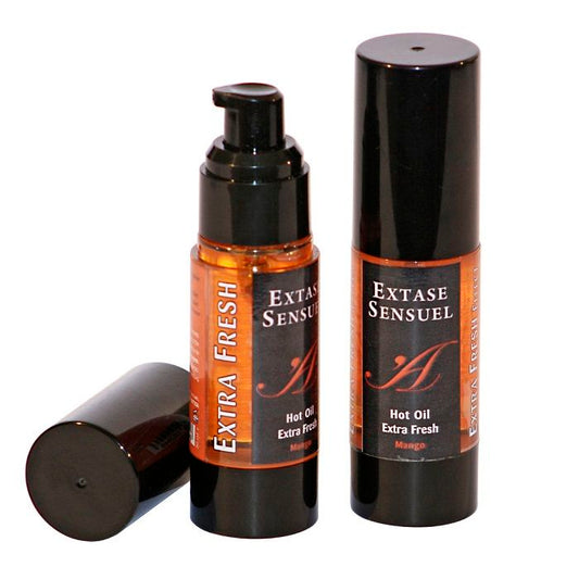 EXTASE SENSUAL - OLIO STIMOLANTE EFFETTO EXTRA FRESCO AL MANGO 30 ML