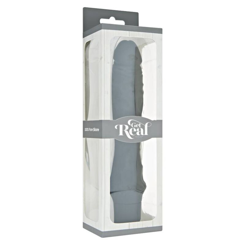GET REAL - CLASSIC VIBRATORE  GRANDE NERO