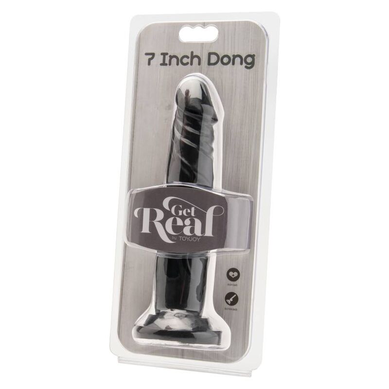 GET REAL  - DONG 18 CM NERO