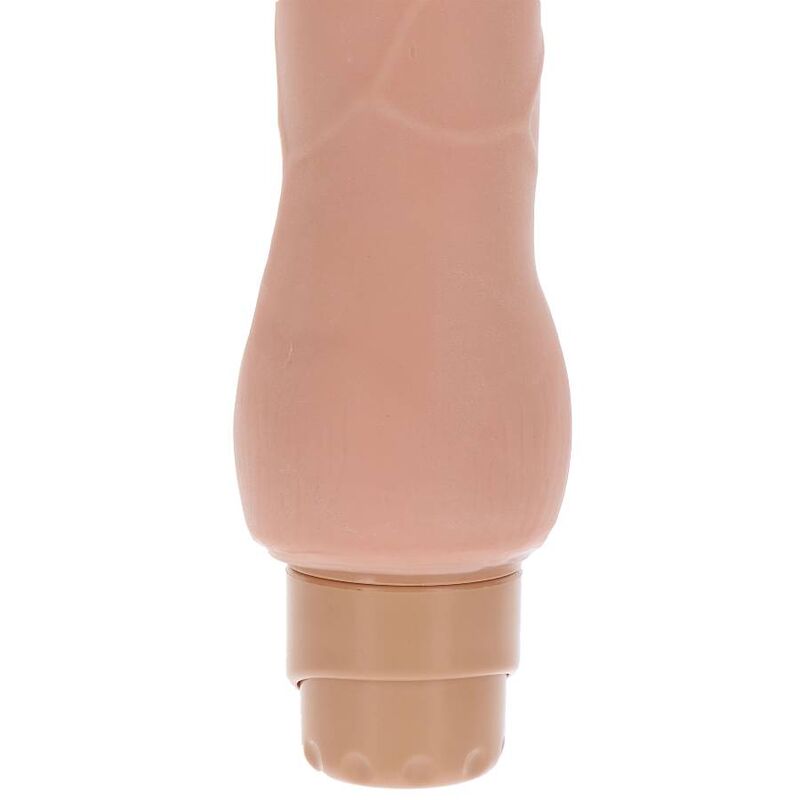 GET REAL - VIBRATORE SMOOTH A DOPPIA DENSITÀ 20,5 CM NUDE