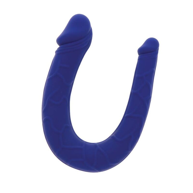 GET REAL - MINI DOPPIO DONG REALISTICO BLU