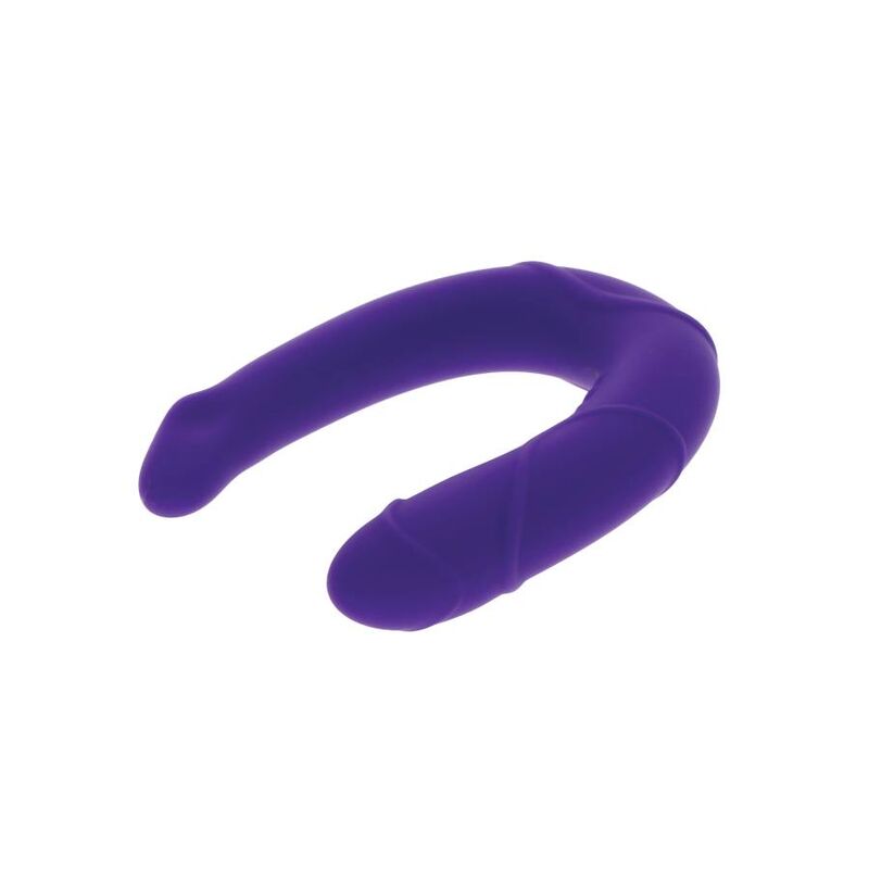 GET REAL - MINI DOPPIO DONG REALISTICO VIOLA