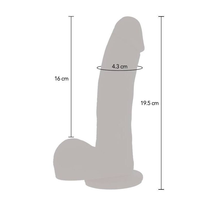 GET REAL - MAGNETIC PULSE DILDO CON PULSAZIONE NUDE