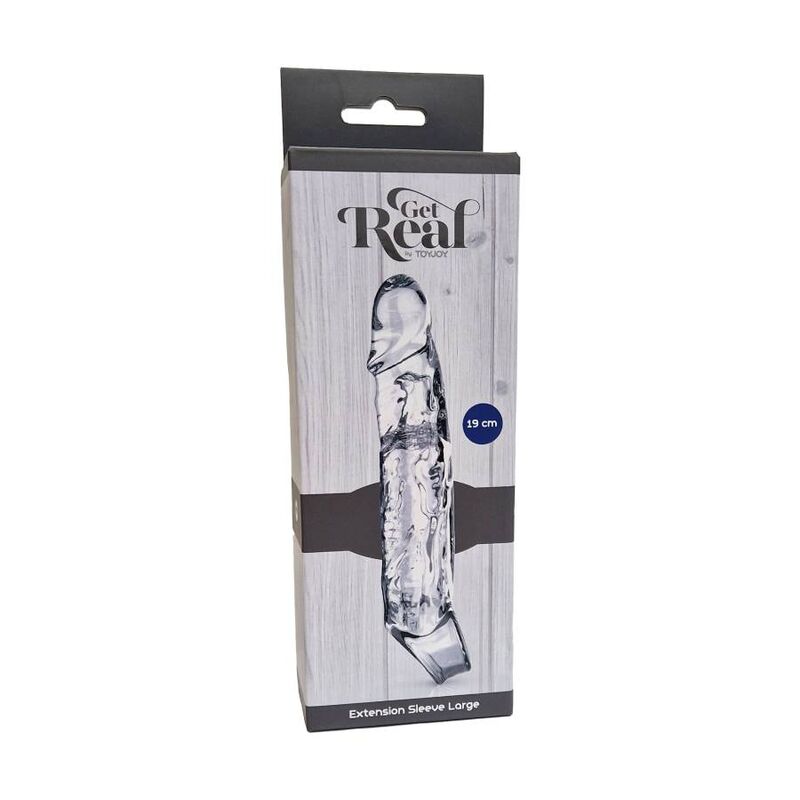 GET REAL - PROLUNGA 19 CM TRASPARENTE