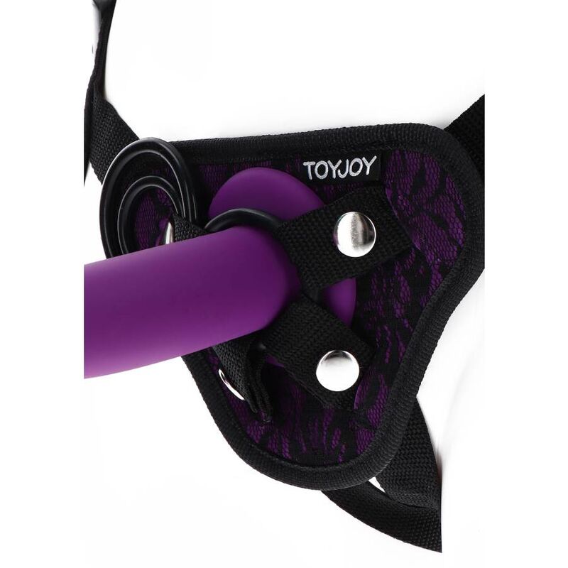 GET REAL - HARNESS CON PIZZO VIOLA