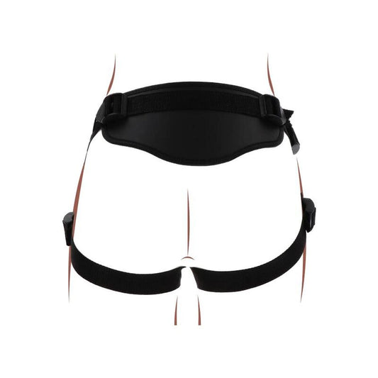 GET REAL - HARNESS DELUXE CON CINGHIE REGOLABILI NERO