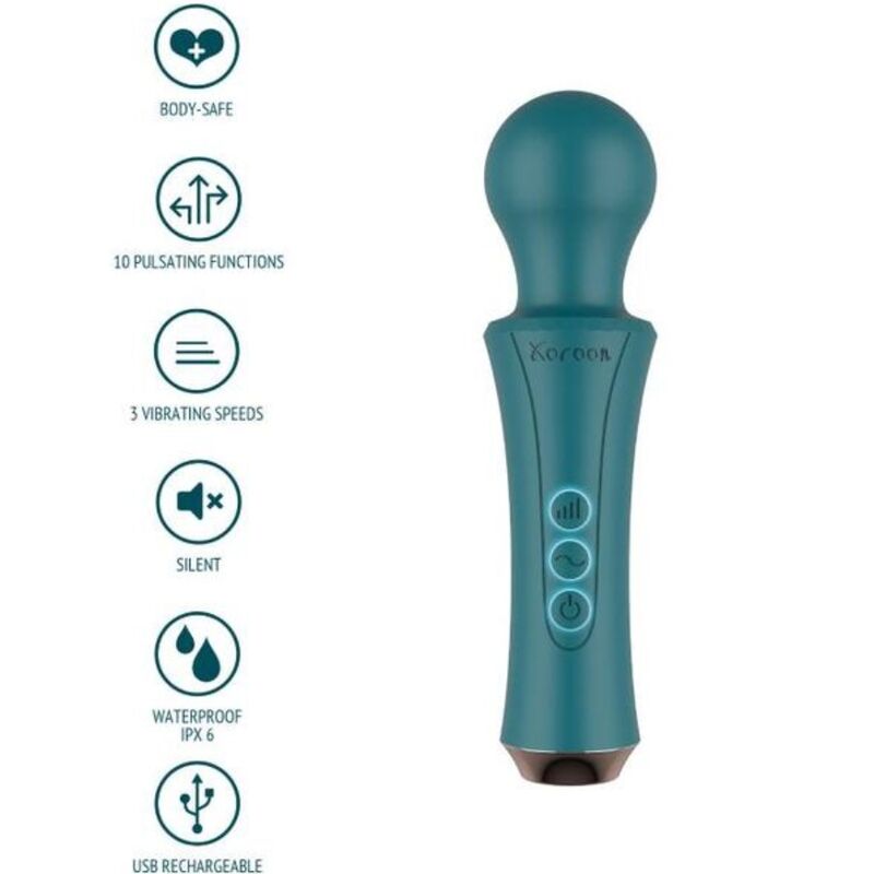 XOCOON - THE PERSONAL WAND MASSAGGIATORE VERDE