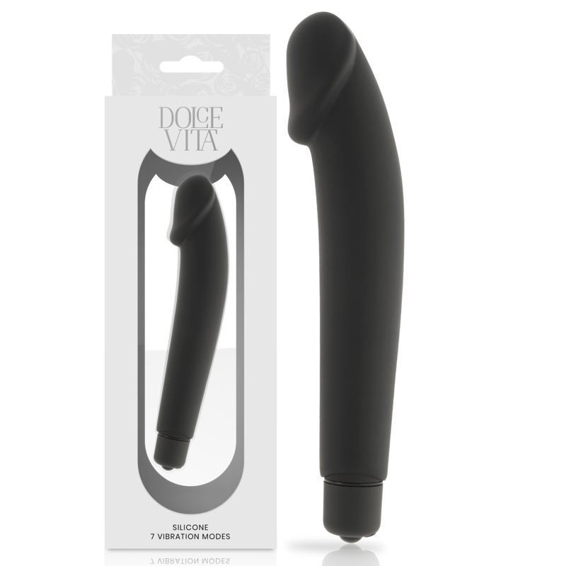 DOLCE VITA - DILDO REALISTICO SILICONE NERO