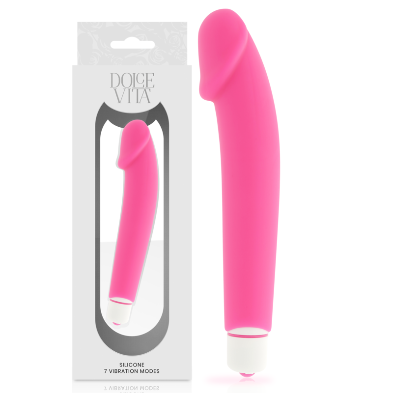 DOLCE VITA - DILDO REALISTICO SILICONE ROSA
