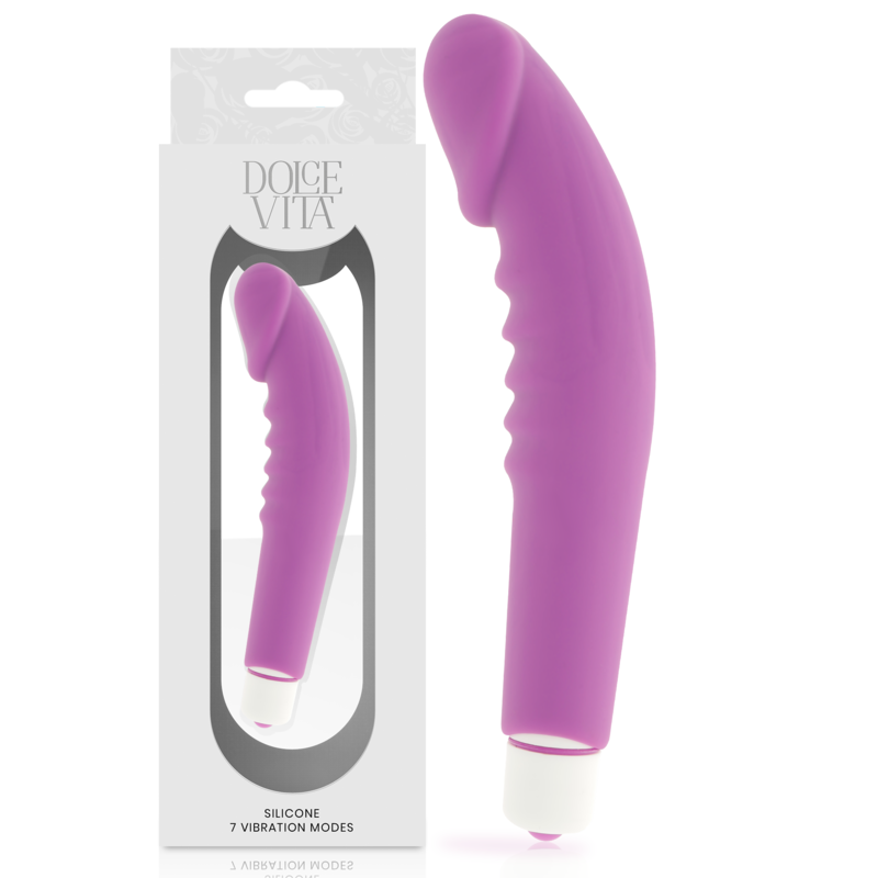 DOLCE VITA - DILDO REALISTICO SILICONE VIOLA