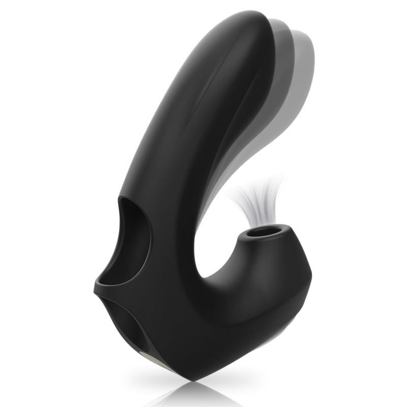 VIBRATORE CON POTENTE ASPIRAZIONE CLITORIDEA, DOPPIA ECCITAZIONE, MOTORI INDIPENDENTI