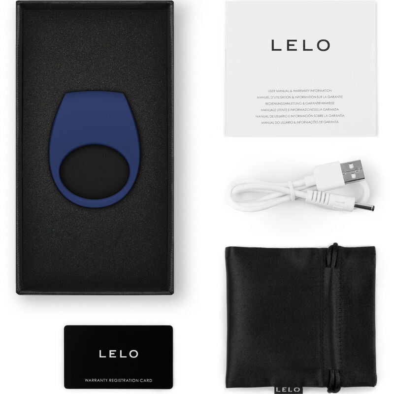 LELO - TOR 3 ANELLO VIBRATORE DI COPPIA CON APP VIOLA