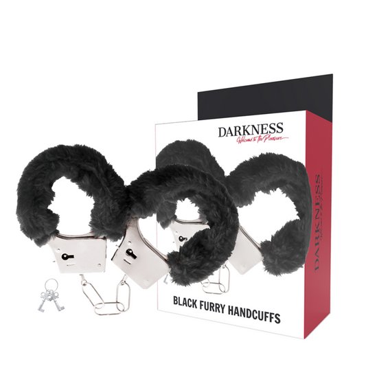 DARKNESS - MANETTE IN METALLO CON FODERA NERA