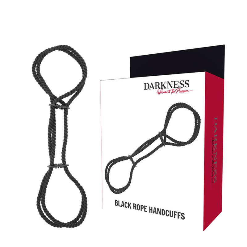 DARKNESS - MANETTE IN CORDA DI COTONE AL 100% O CAVIGLIERE