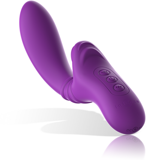 INTENSE -  HARRY VIBRATORE  CON LINGUA FLESSIBILE VIOLA