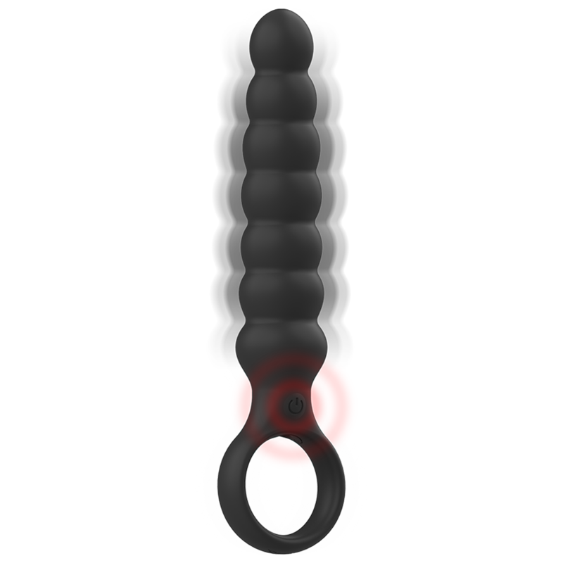PLUG ANALE VIBRANTE, SILICONE PREMIUM, 10 MODALITÀ