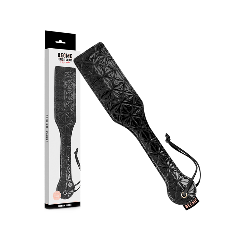 BEGME BLACK EDITION- PADDLE IN PELLE VEGANA