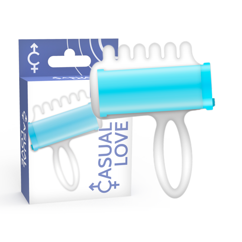 CASUAL LOVE - FINGER FUN MASSAGGIATORE DA DITO BLU