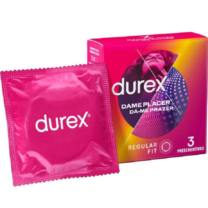 DUREX - GIVE ME PLEASURE PRESERVATIVI 3 UNITÀ