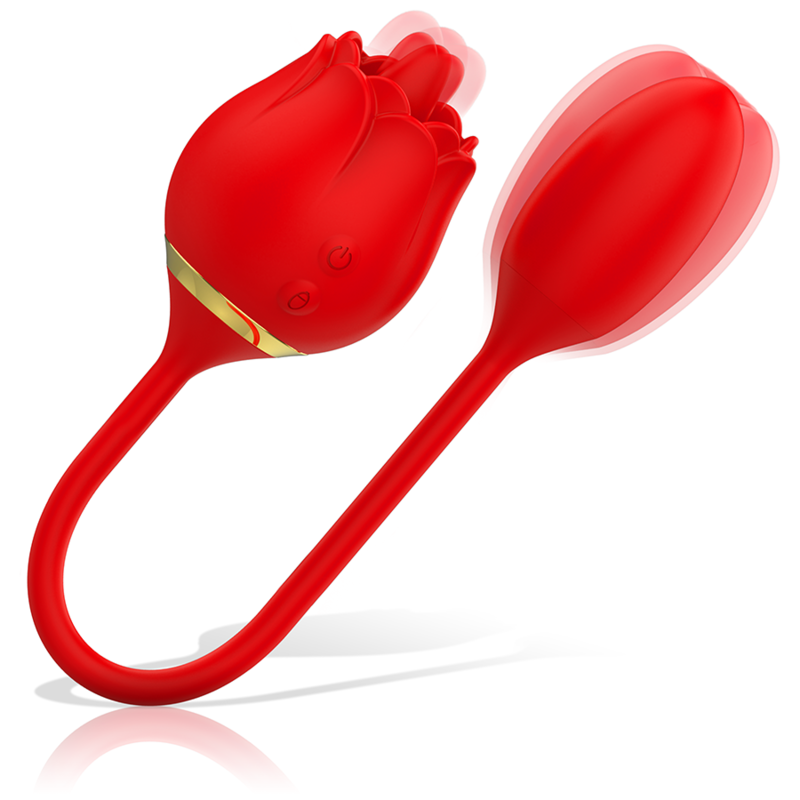 MIA - VIENNA DOUBLE PLEASURE STIMOLATORE CON LINGUA + OVETTO VIBRANTE
