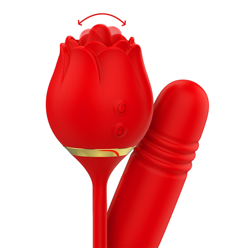 MIA - VIENNA DOUBLE PLEASURE  STIMOLATORE CON LINGUA + SPINTA UP & DOWN