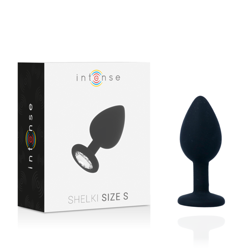INTENSE - SHELKI  PLUG ANALE  MISURA S NERO