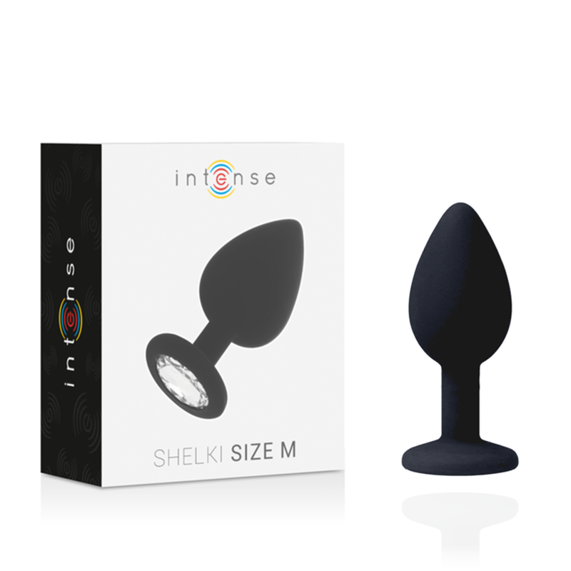 INTENSE - SHELKI  PLUG ANALE  MISURA M NERO