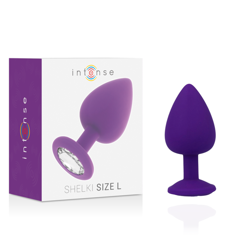 INTENSE - SHELKI  PLUG ANALE  MISURA L LILLA