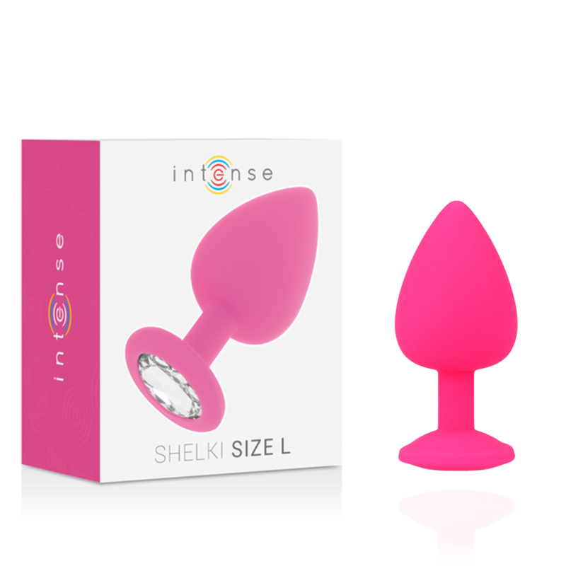 INTENSE - SHELKI  PLUG ANALE  MISURA L FUCSIA