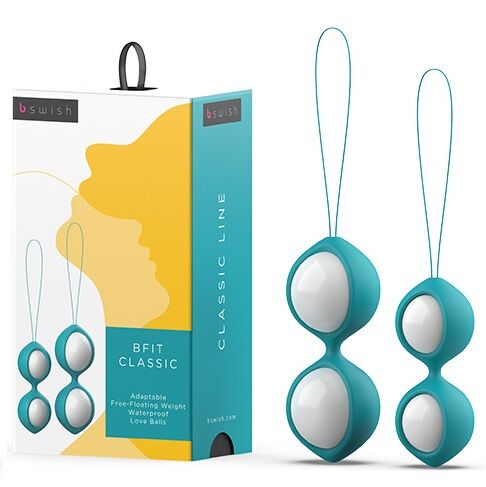 B SWISH - BFIT  PALLINE ALLENAMENTO PELVICO 4 PESI TURCHESE