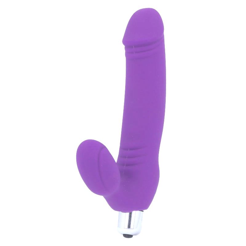 INTENSE - SUGAR STRAPON DILDO VIBRANTE SETTE VELOCITÀ IN SILICONE VIOLA