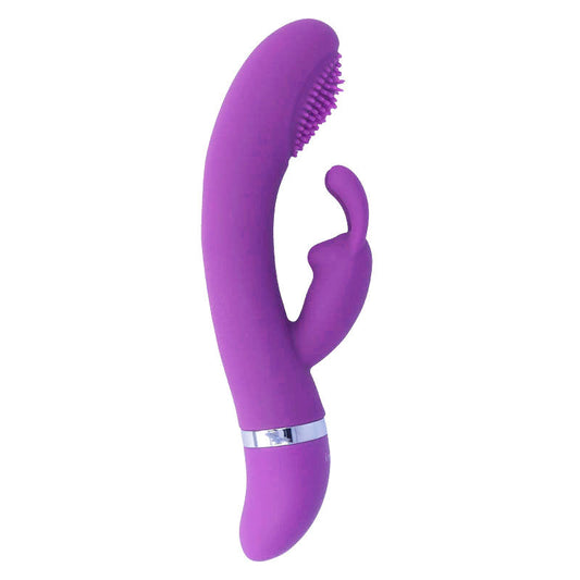 INTENSE -  SUSY VIBRATORE OSCILLANTE IN SILICONE CON RABBIT LILLA
