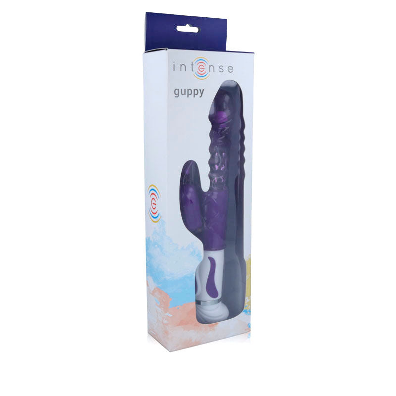 INTENSE - GUPPY VIBRATORE ROTATORE LILLA