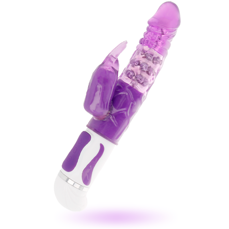 INTENSE - GUPPY VIBRATORE ROTATORE LILLA
