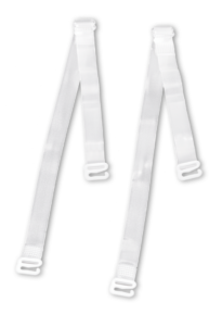 BYE-BRA - SPALLINE REGGISENO 15 MM TRASPARENTI