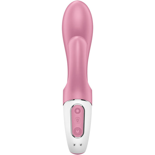 SATISFYER -  AIR PUMP BUNNY 2 VIBRATORE GONFIABILE RABBIT ROSA