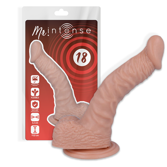 MR INTENSE - 18 DILDO REALISTICO 19,8 CM -O- 3,2 CM