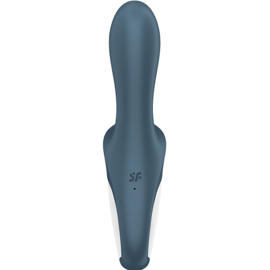 SATISFYER - AIR PUMP BOOTY 2 VIBRATORE ANALE GONFIABILE GRIGIO SCURO