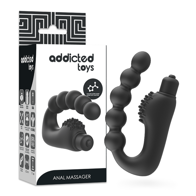 ADDICTED TOYS - MASSAGGIATORE ANALE PROSTATICO VIBRANTE