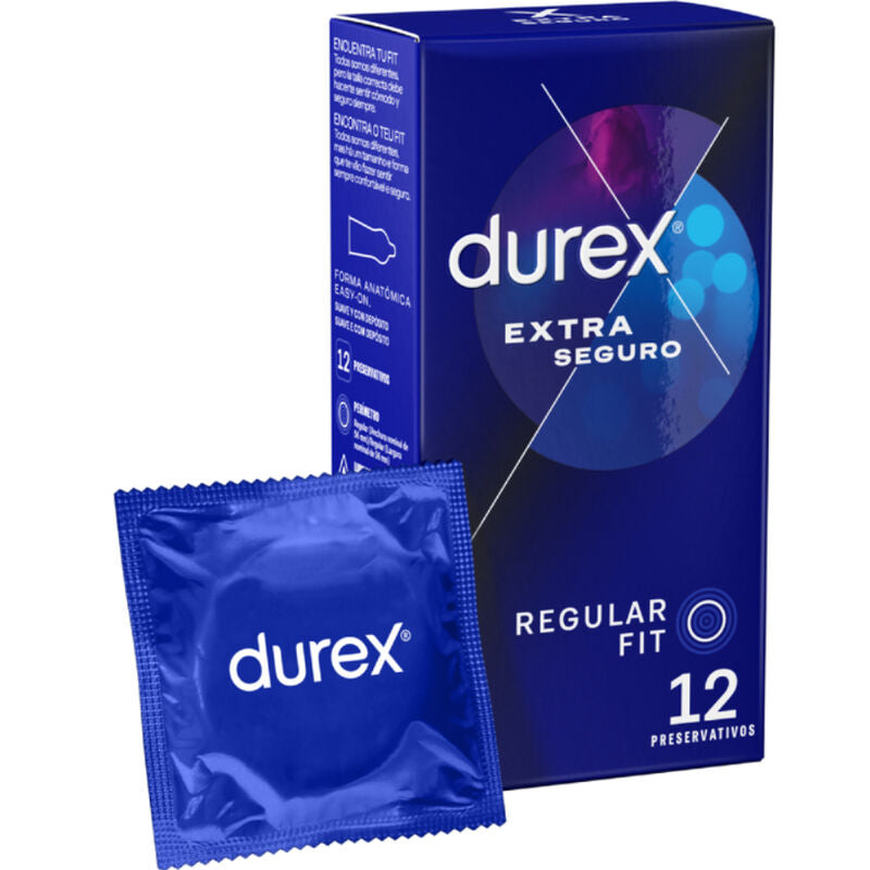 DUREX EXTRA SAFE  - PRESERVATIVI  12 UNITÀ