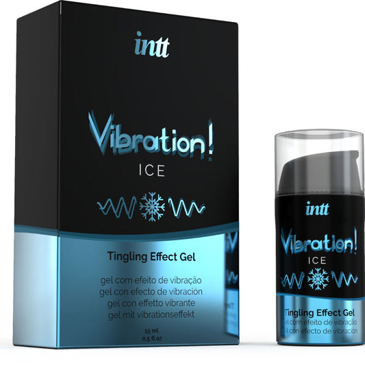 INTT - GEL INTIMO STIMOLANTE VIBRANTE POTENTE EFFETTO FREDDO 15ML