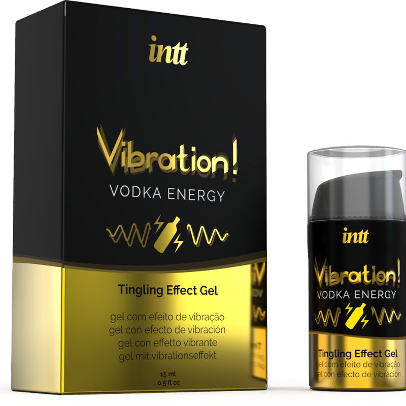 INTT - VIBRATION GEL LIQUIDO VIBRANTE STIMOLANTE INTIMO AROMA VODKA 15ML