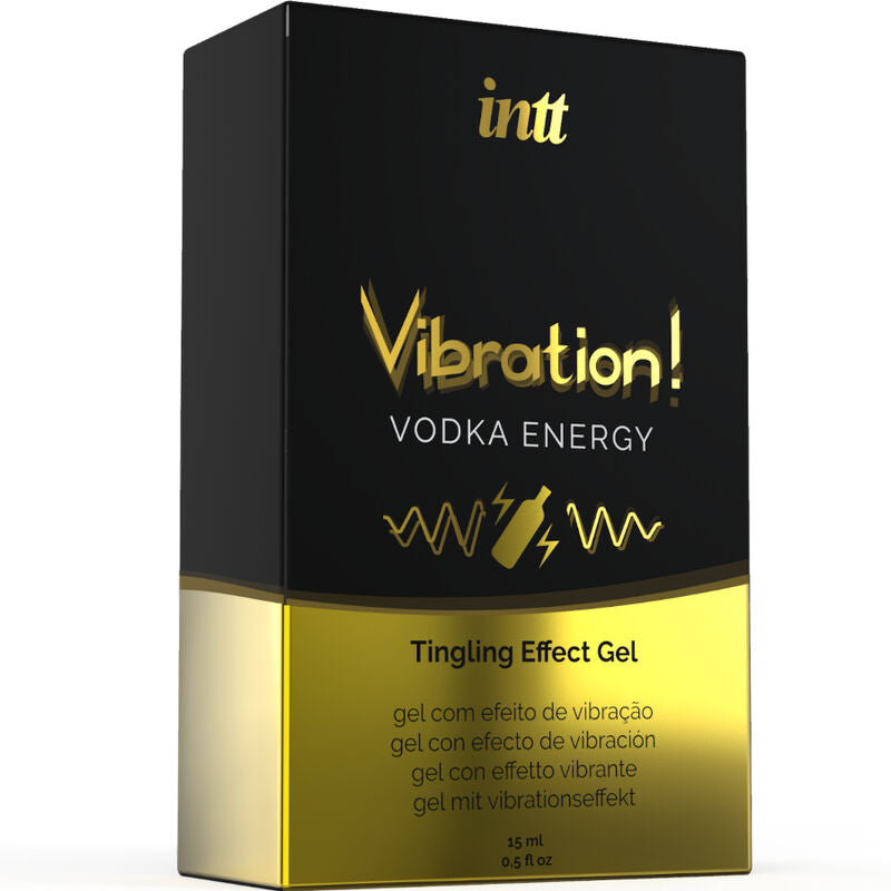 INTT - VIBRATION GEL LIQUIDO VIBRANTE STIMOLANTE INTIMO AROMA VODKA 15ML