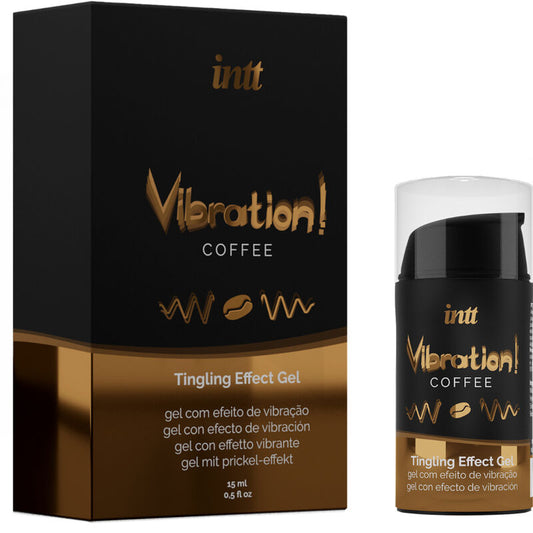 INTT - GEL LIQUIDO VIBRANTE STIMOLANTE INTIMO AROMA CAFFE' 15ML