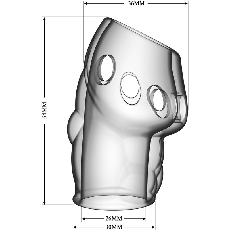 PRETTY LOVE - PROLUNGA PENE OSCAR TRASPARENTE