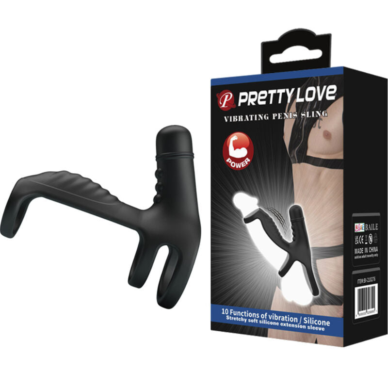 PRETTY LOVE - GUAINA ELASTICA CON ANELLO  IN SILICONE