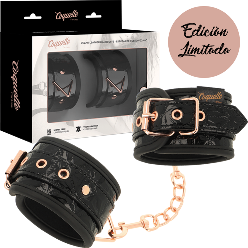 COQUETTE CHIC DESIRE - MANETTE PREMIUM BLACK EDITION CON FODERA IN NEOPRENE