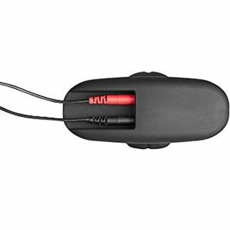 ELECTRASTIM - BLACK ROCKER ELETTROPLUG NERO IN SILICONE GRANDE